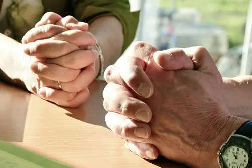 Prayer hands